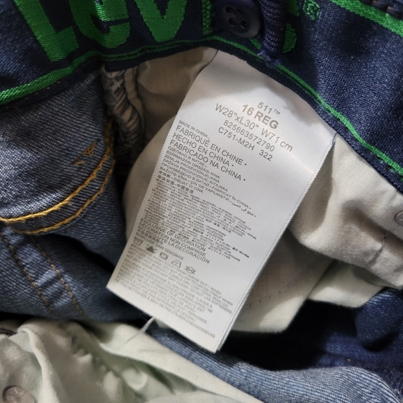 Levi Straus & Co 16 Reg Jean - Picture 4 of 4